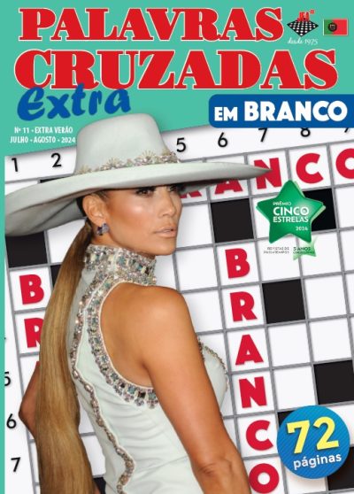 PALAVRAS CRUZADAS EM BRANCO Nº11