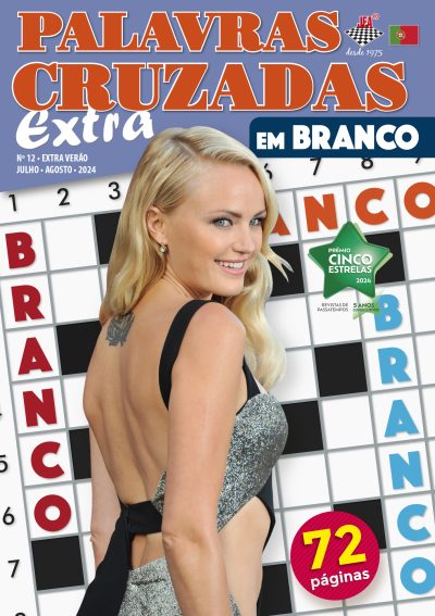 PALAVRAS CRUZADAS EM BRANCO Nº12