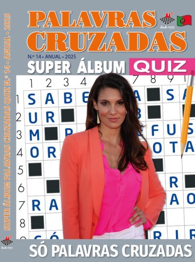 Super Álbum Palavras Cruzadas QUIZ Nº 14 - 2025