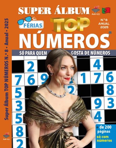 Super Álbum TOP NÚMEROS® Nº8 - 2025